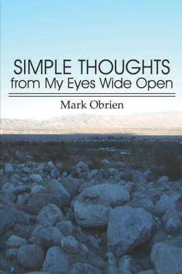 Book cover for Simple Thoughts from My Eyes Wide Open