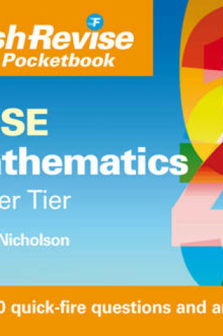 Cover of GCSE Mathematics Flash Revise Pocketbook