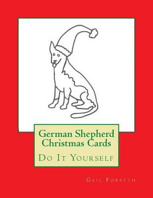 Book cover for German Shepherd Christmas Cards