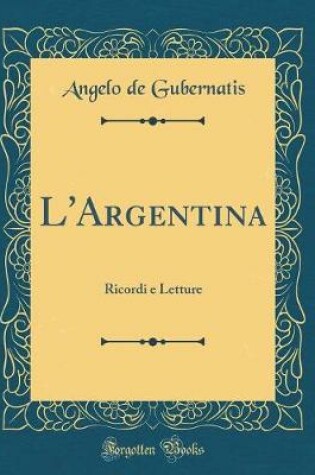 Cover of L'Argentina