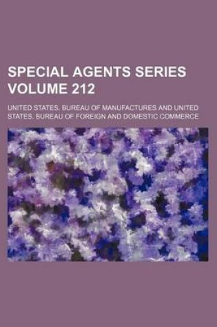 Cover of Special Agents Series Volume 212