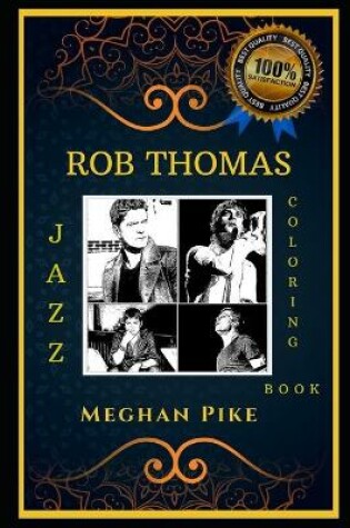 Cover of Rob Thomas Jazz Coloring Book