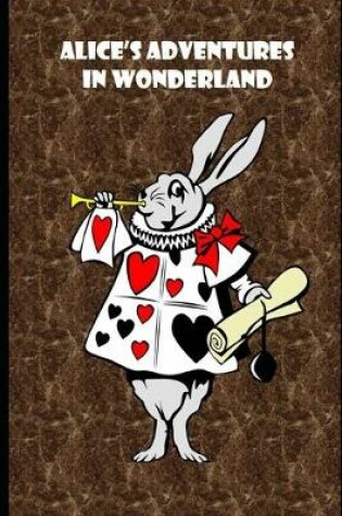 Cover of Alice's Adventures in Wonderland (Annotated) Fiction, Fantasy, Epic Book