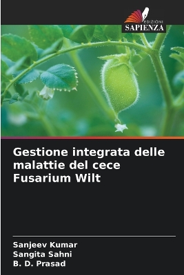 Book cover for Gestione integrata delle malattie del cece Fusarium Wilt