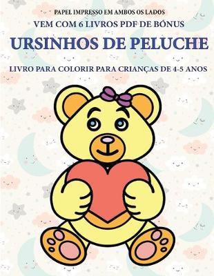 Cover of Livro para colorir para crianças de 4-5 anos (Ursinhos de peluche)