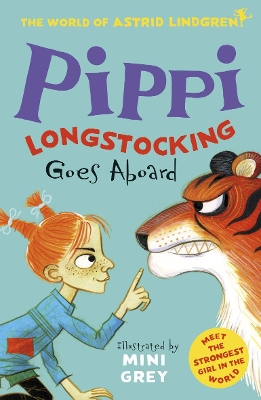 Book cover for Pippi Longstocking Goes Aboard (World of Astrid Lindgren)
