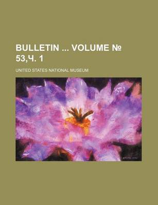 Book cover for Bulletin Volume 53, . 1