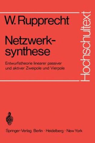 Cover of Netzwerksynthese