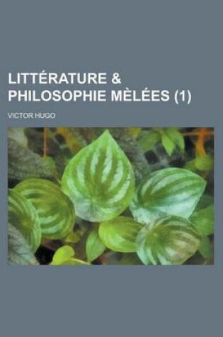 Cover of Litterature & Philosophie Melees (1)