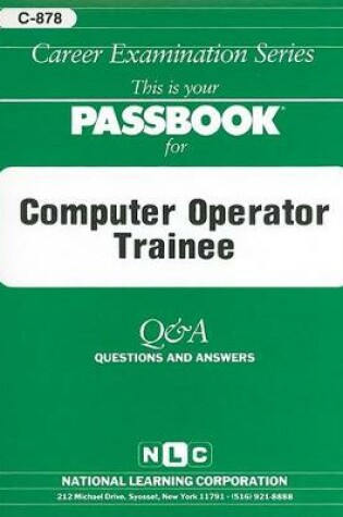 Cover of Computer Operator Trainee