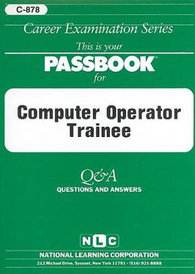 Book cover for Computer Operator Trainee