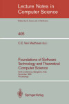 Book cover for Foundations of Software Technology and Theoretical Computer Science