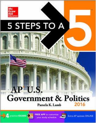 Book cover for 5 Steps to a 5 AP US Government & Politics 2016