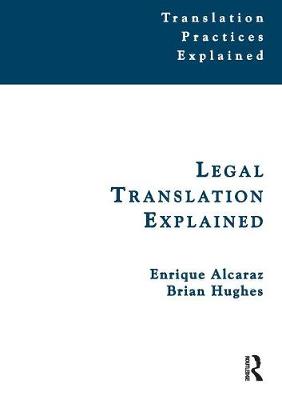 Book cover for Legal Translation Explained