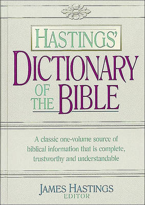 Cover of Hastings' Dictionary of the Bible