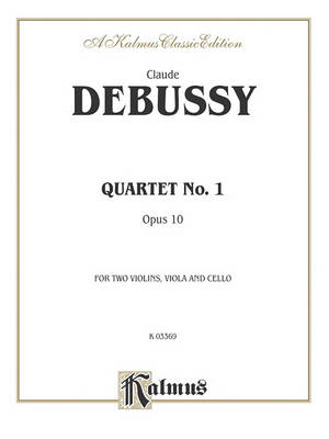 Cover of String Quartet, Op. 10