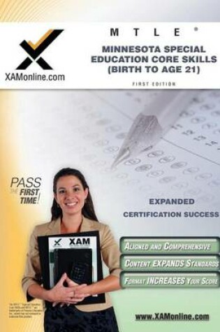 Cover of Mtle Minnesota Special Education Core Skills (Birth to Age 21) Teacher Certification Test Prep Study Guide