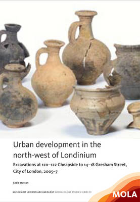 Book cover for Urban development in the north-west of Londinium