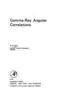 Book cover for Gamma Ray Angular Correlations