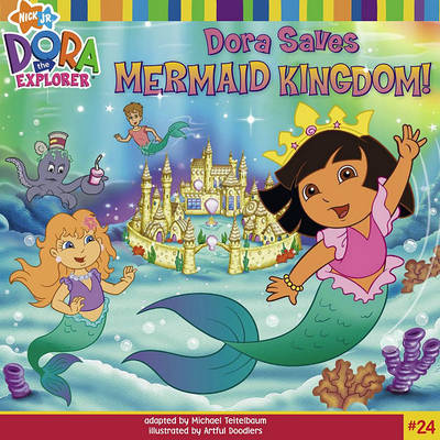 Book cover for Dora Saves Mermaid Kingdom!