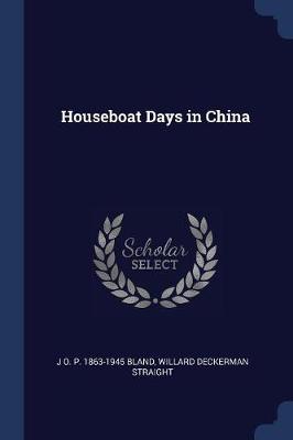 Book cover for Houseboat Days in China