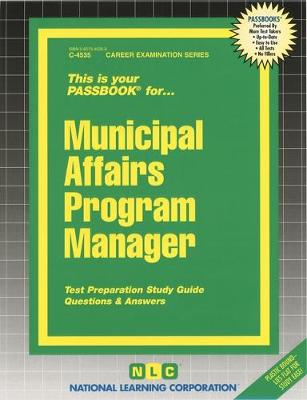 Book cover for Municipal Affairs Program Manager