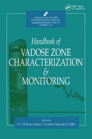 Cover of Handbook of Vadose Zone Characterization & Monitoring