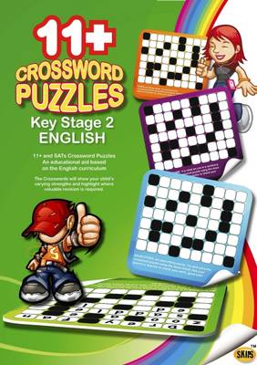 Book cover for 11+Crossword Puzzles Key Stage 2 English