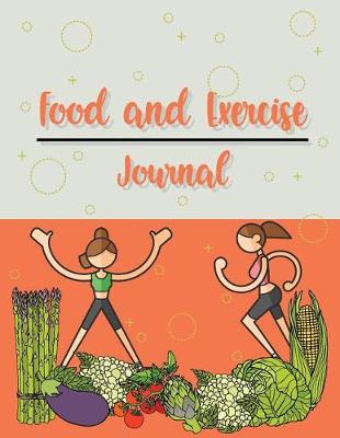 Book cover for Food and Exercise Journal