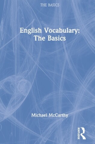Cover of English Vocabulary: The Basics