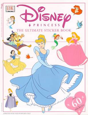 Book cover for Ultimate Sticker Book: Disney