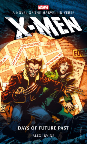 Book cover for Marvel novels - X-Men: Days of Future Past