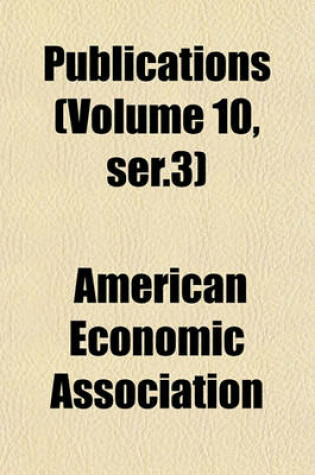 Cover of Publications (Volume 10, Ser.3)