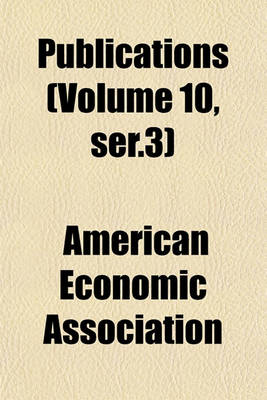 Book cover for Publications (Volume 10, Ser.3)