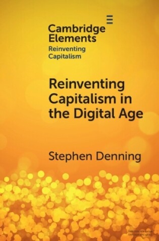 Cover of Reinventing Capitalism in the Digital Age