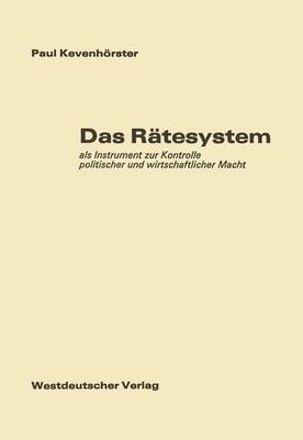 Book cover for Das Rätesystem