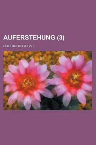 Cover of Auferstehung (3)