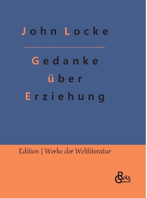 Book cover for Gedanke über Erziehung