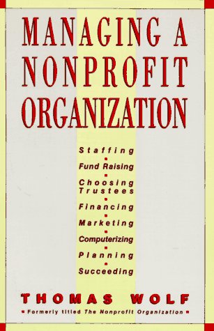 Book cover for Managing a Non-Profit Organization