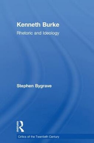Cover of Kenneth Burke