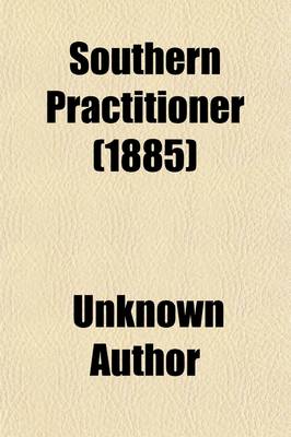 Book cover for Southern Practitioner (1885)