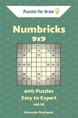 Cover of Puzzles for Brain Numbricks - 400 Easy to Expert 9x9 vol. 10