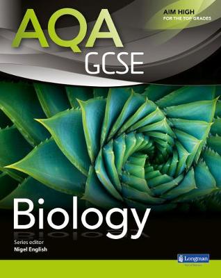 Book cover for AQA GCSE Biology Student Book