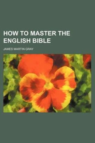 Cover of How to Master the English Bible