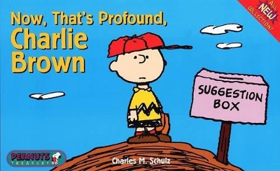 Cover of Now That's Profound, Charlie Brown