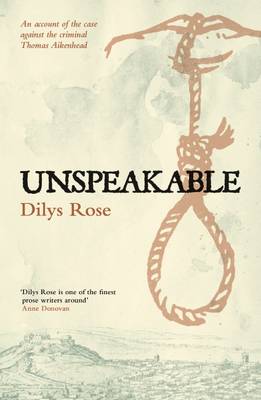 Book cover for Unspeakable