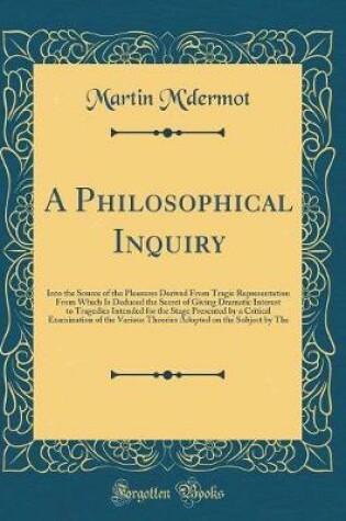 Cover of A Philosophical Inquiry