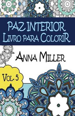 Book cover for Paz Interior Livro para colorir