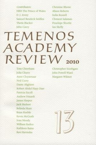 Cover of Temenos Academy Review 13