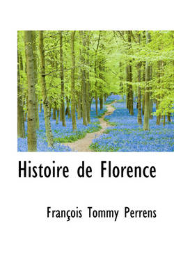 Book cover for Histoire de Florence